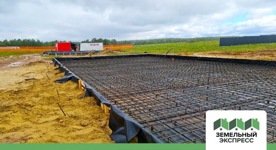 Работы по строительству въездной группы в КП "РЭД"